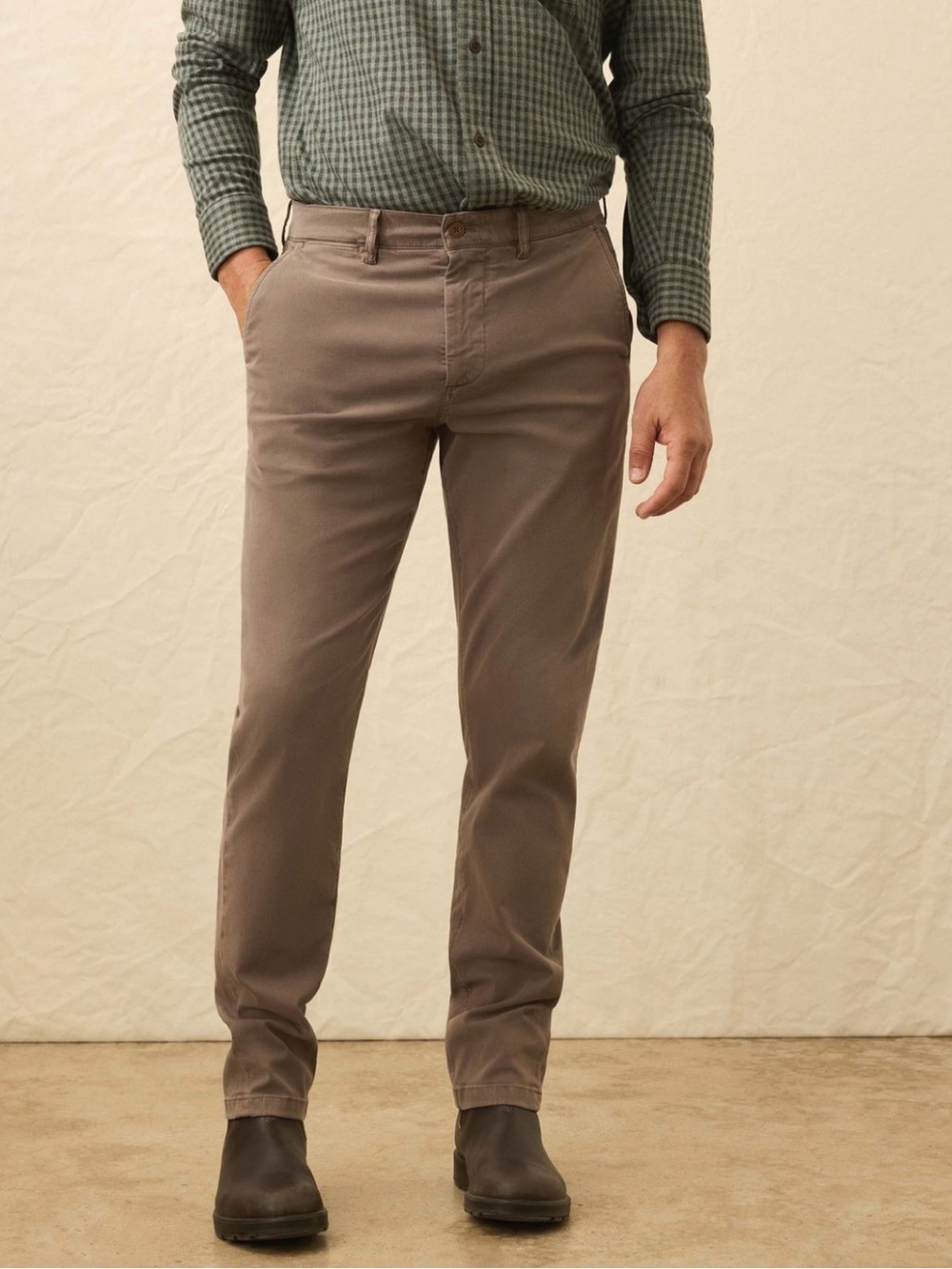 Flat Front Chino